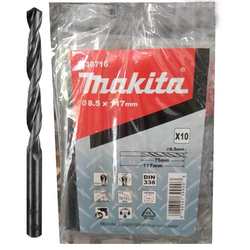 Mũi khoan kim loại HSS-R (8.5x117mm) MAKITA D-38716 (10cái/bộ)