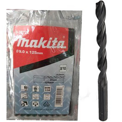 Mũi khoan kim loại HSS-R (9x125mm) MAKITA D-38722 (10cái/bộ)