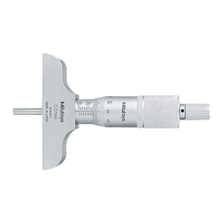 Panme đo độ sâu 0-25mm Mitutoyo 128-102 đế đo 101.6mm