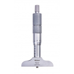 Panme đo độ sâu 0-50mm Mitutoyo 129-109 đế đo 63.5mm