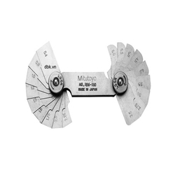 Dưỡng đo bán kính 0.5-13mm Mitutoyo 186-902 (26 lá)