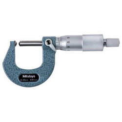 Panme cơ khí đo ống 0-25mm Mitutoyo 115-215 hai đầu cầu