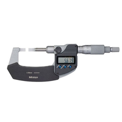 Panme điện tử đo rãnh 0-25mm Mitutoyo 422-230-30 kiểu A đầu dẹt