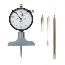 Đồng hồ đo độ sâu 0-210mm Mitutoyo 7213 đế 63.5mm