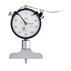 Mitutoyo 7220 0-200mm depth gauge, 100mm base