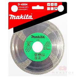 Lưỡi cắt kim cương cắt đá cẩm thạch MAKITA D-45004 110mm xanh