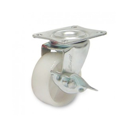 PP plastic wheel series 160 light load swivel shaft with brake Ethos 164 POA 050 P42