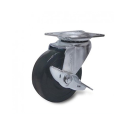 Ethos 174 ROA 050 P42 light duty swivel wheel 170 series with brakes