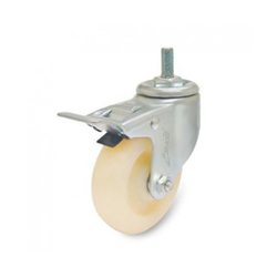 Ethos 256NIY100T10/T06 Medium Duty 250 Series Nylon Swivel Caster with Brake