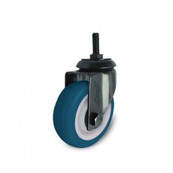 Bánh xe nhựa PU dòng 260 tải trọng trung bình trục xoay Ethos 261/271UBY100T12