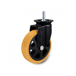 PU wheel series 290 medium load swivel shaft Ethos 291UMH125T16