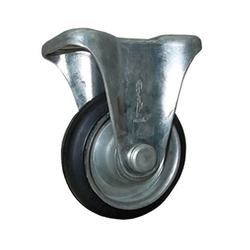 Ethos 662PRZ100K02 Heavy Duty Fixed Axle 660 Series Rubber Wheel