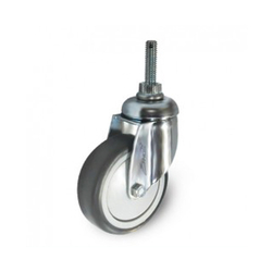 Medium duty rubber wheel series 230 swivel Ethos 211TPE100T12