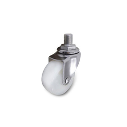 Ethos 141NIA075T10 Series 140 Light Duty White Nylon Caster Wheel
