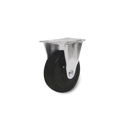 Ethos 162 ROA 025 P42 Series 160 Light Duty Fixed Axle Rubber Wheel