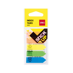 Giấy phân trang 5 màu Deli A106