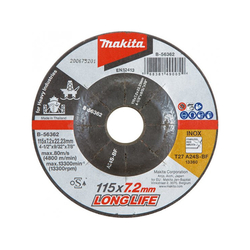 Đá mài cho công nghiệp nặng AZ24N 125x7.2x22.23 MAKITA B-56390