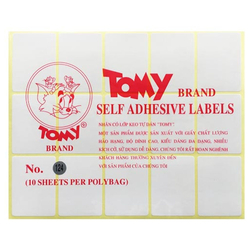 Decal Tomy A5 No. 124 38x52mm, 15 miếng nhỏ