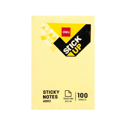 Giấy note vàng 3x2 Deli A00253 100 tờ/xấp