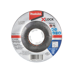Đá mài cho kim loại (X-Lock/100x6x22.23/A36P) MAKITA E-00480