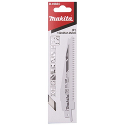 Reciprocating saw blade for wood, metal 152x1.25mm MAKITA B-49834