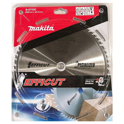 Alloy cutting blade 260x25.4x60T MAKITA B-67430
