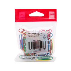 Kẹp giấy màu Deli Z20002 29mm túi 100 ghim