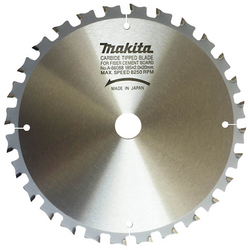 Alloy saw blade for fiber cement board 185x20x28T MAKITA A-86088