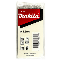 Mũi khoan kim loại HSS-Co 5.5x93 MAKITA D-16704 5cái/hộp
