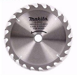 MAKITA D-50522-10 Alloy Saw Blade 185x25.4mm 24T (10pcs)
