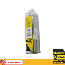 Stanley STA50039B10 3.5mm iron drill bit box