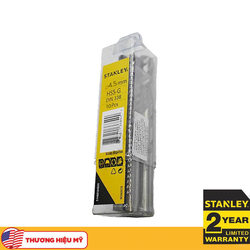 Hộp mũi khoan sắt 4.5mm Stanley STA50059B10