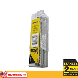 Hộp mũi khoan sắt 6.0mm Stanley STA50079B10