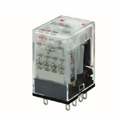 Rơ le trung gian 5A, 14 chân dẹt Omron MY4N-GS DC24