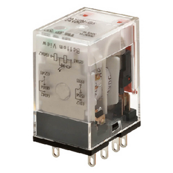 Rơ le trung gian 5A, 8 chân dẹt Omron MY2N-GS AC220/240