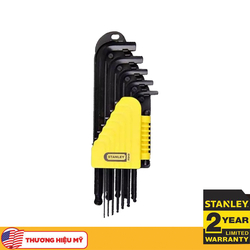 Bộ lục giác hệ in 12 chi tiết Stanley 69-257
