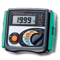 Kyoritsu 4118A loop resistance meter