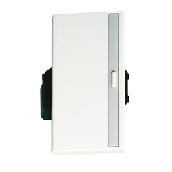 Refina type 1-way switch, Panasonic WEV5511SW white
