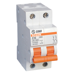 MCB 2P 25A SINO SC68N/C2025