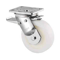9680 Series Heavy Duty Nylon Wheel with Tente Locking Pin 9682TOP100X50P63