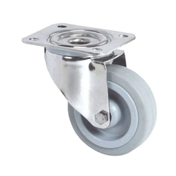 Bánh xe cao su dòng 8470 tải trọng nặng trục xoay Tente 8470UFD125P62