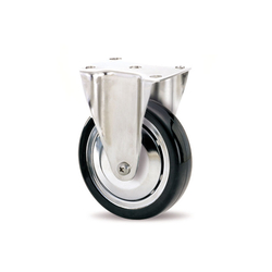 Bánh xe cao su chống tĩnh điện tải trọng nhẹ trục cố định Catis PF100/ANT