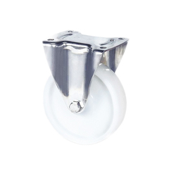 Nylon caster series 8470 heavy duty fixed axle Tente 8478UOD125P62