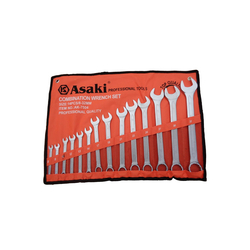 Bộ cờ lê vòng miệng 8-32mm Asaki AK-7504 (14 chi tiết)
