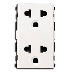 Ổ cắm đôi 3 chấu Schneider F1426UEST2M_G19