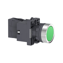 Schneider XA2EH031 blue 22mm push button without light