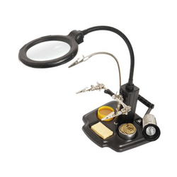 Bộ kính lúp kẹp soi hàn mạch điện tử RS PRO 1466439