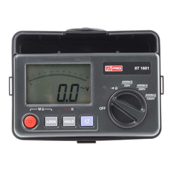 Resistance tester 1000V, 4GΩ insulation RS PRO 1232237