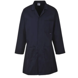 RS PRO Navy Men Reusable Lab Coat, XL (1716846)