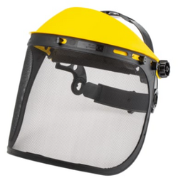 RS PRO Black Flip Up PP Face Shield with Brow Guard , Resistant To High Speed Particles (1248245)